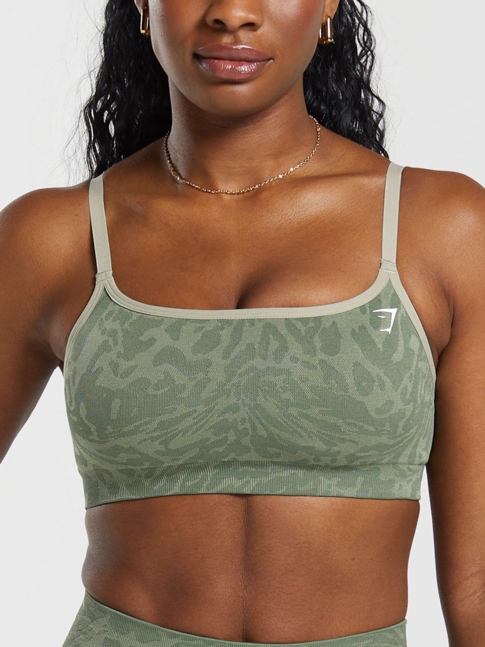 GYMSHARK ADAPT SAFARI SEAMLESS SPORTS BRA
